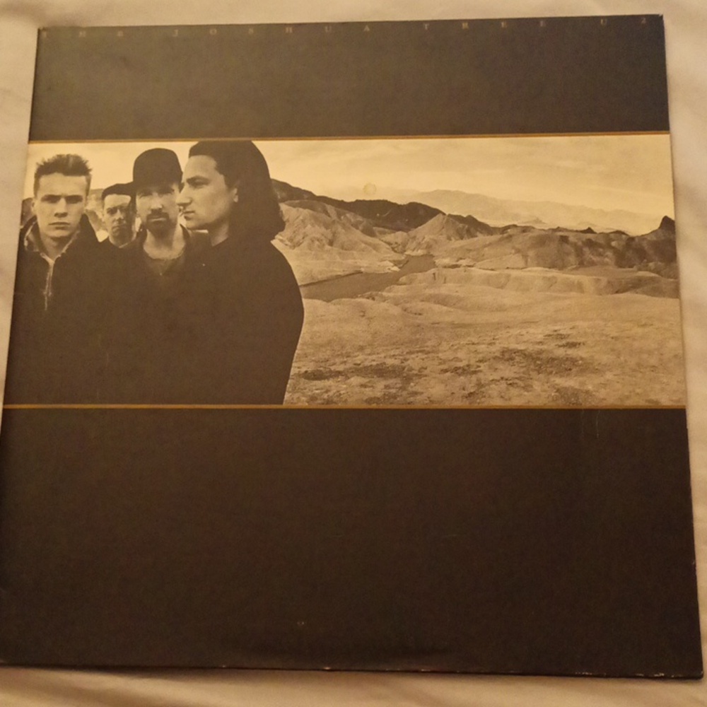 U2 The Joshua Tree Vinyl LP 1987